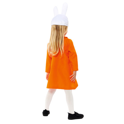 Børnekostume Miffy Orange kjole