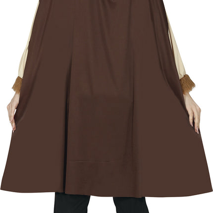 Vikingekostume brune damer