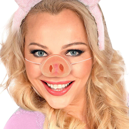 Gris med falsk næse