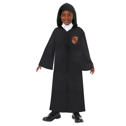 Børnekostume Harry Potter-kappe med 4 badges
