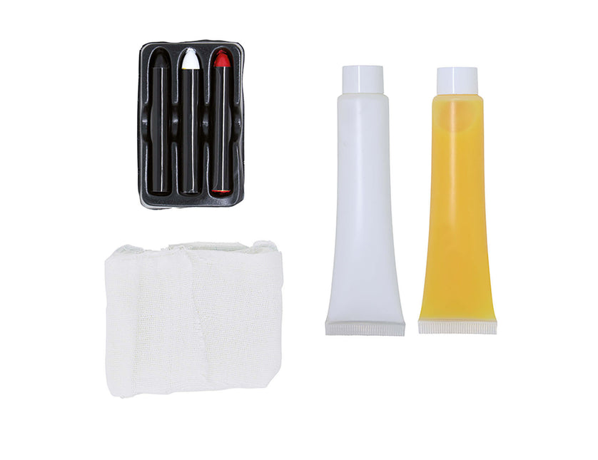 Halloween-sminkesæt Mumie