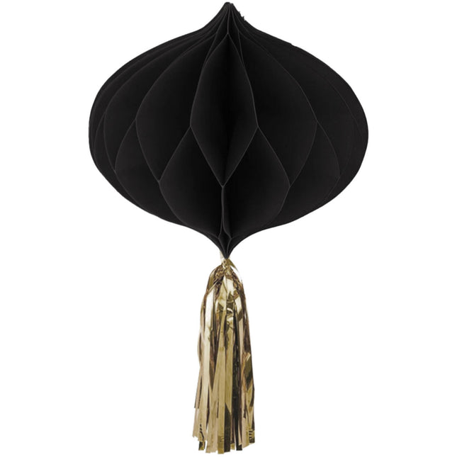 Sort guld honningkager sort 3 stk