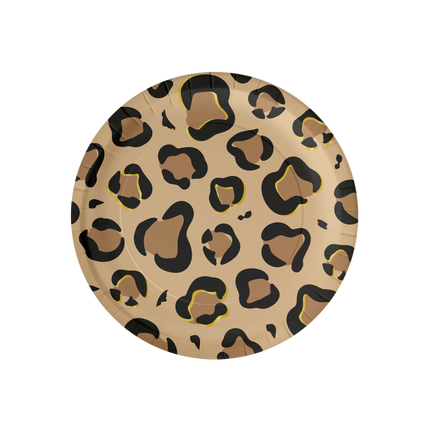 Panther-tallerkener 23 cm 8 stk