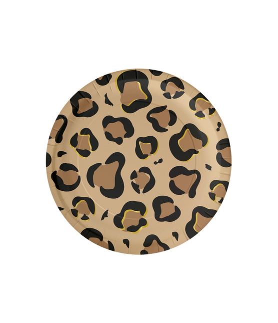 Panther-tallerkener 23 cm 8 stk