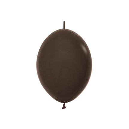 Balloner Chokoladebrun 15cm 50stk