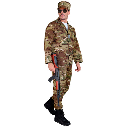 Army kostume mænd 3 dele