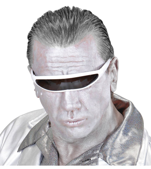 Hvide, sorte briller