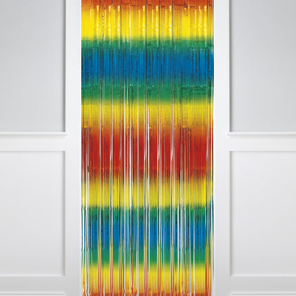 Regnbue-dørforhæng 2m