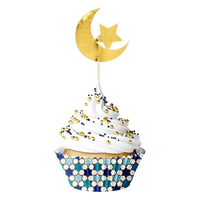 Ramadan Cocktailpinde Eid Mubarak 40 stk