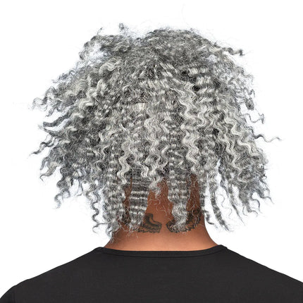 Halloween-maske grå zombie