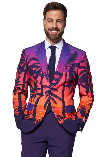 Hawaii Palm Tree Suit Men <tc>OppoSuits</tc>