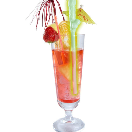 Sugerør Dick Glow In The Dark 6 stk