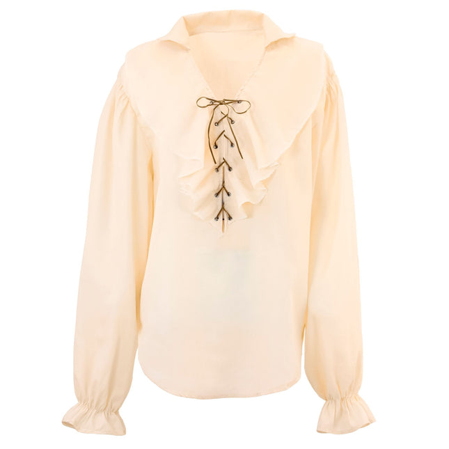 Beige bluse til damer Pirates/Renaissance