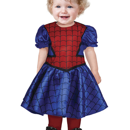 Spiderwoman kostume baby