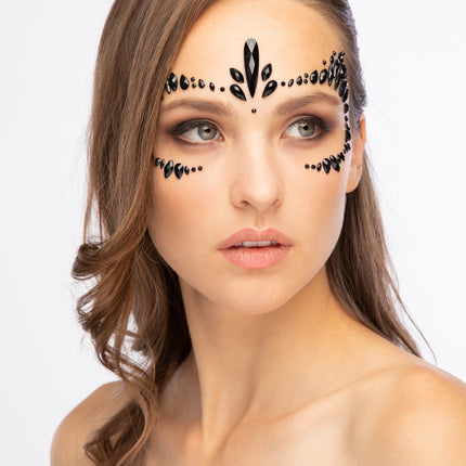 Moon Terror Halloween ansigtssmykker Feisty Feline