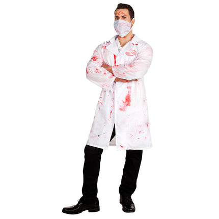 Halloween lægekostume hvid