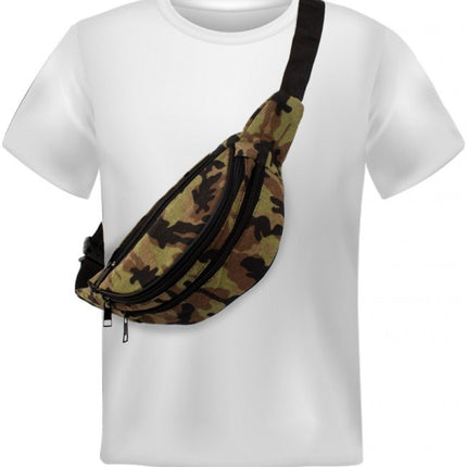 Hoftetaske Camouflage