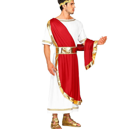 Rød hvid kostume Rød hvid mænd