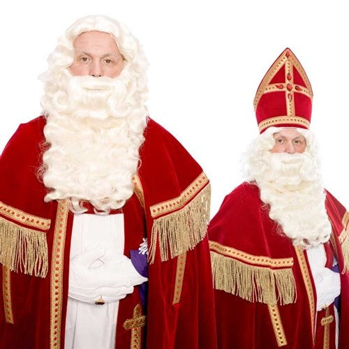 Sinterklaas-skæg P Kanekalon