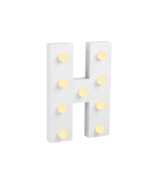 H Let bogstav 16,5 cm