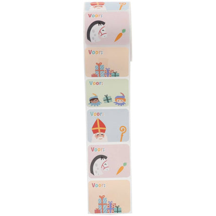 Navnemærkater Gave Sint og pieten