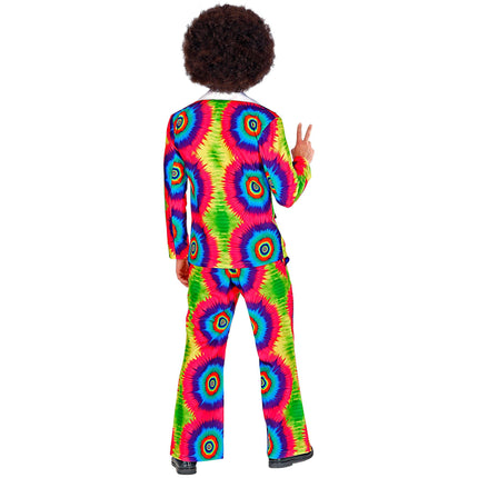 Disco 70S Kostume Farvede mænd Groovy