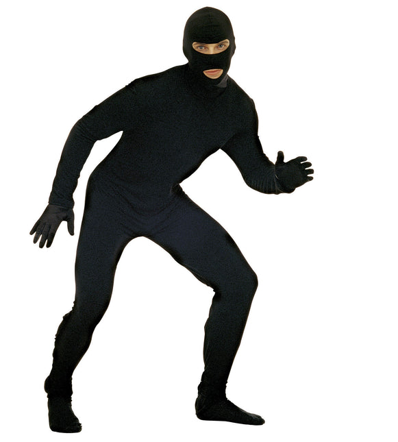 Indbrudstyv med sort hat