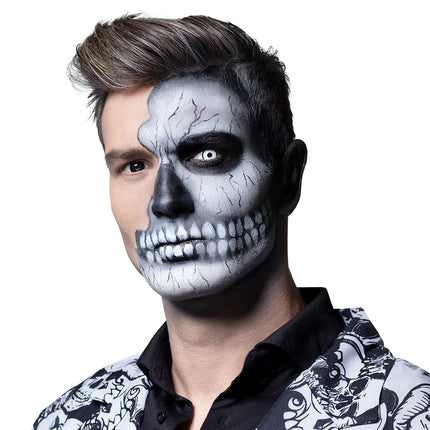 Hvid Sort Farve Linser 3Mnd