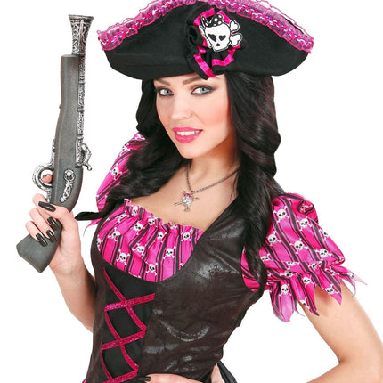 Pirat falsk pistol 42 cm