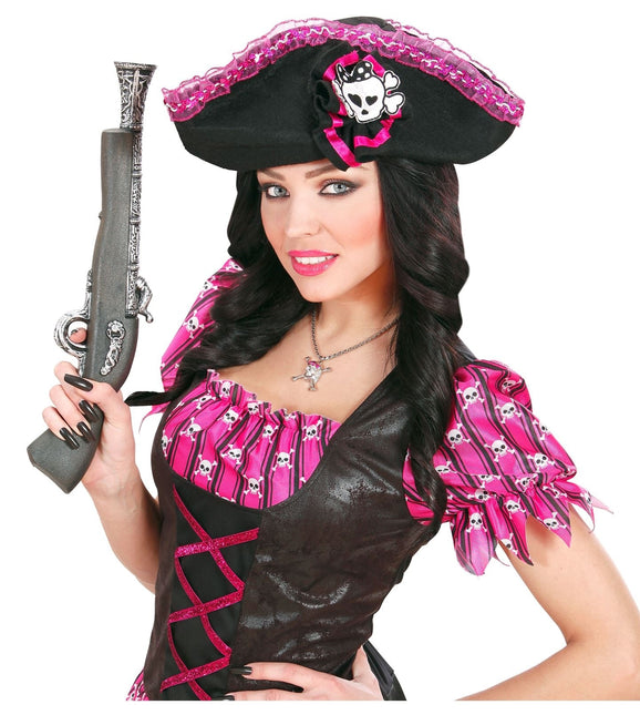 Pirat falsk pistol 42 cm