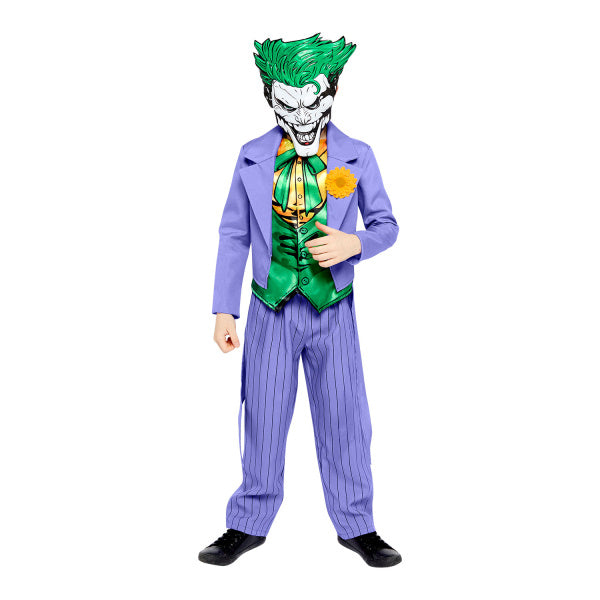 Børnekostume Joker-tegneserie