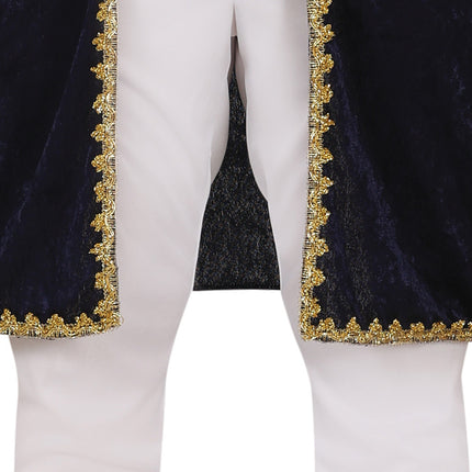 Piratkostume blå rød mænd