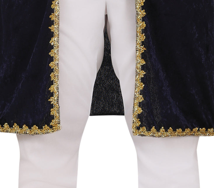 Piratkostume blå rød mænd