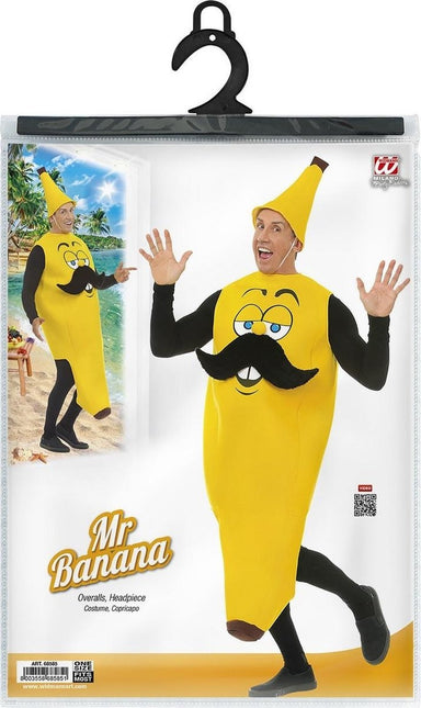 Banan kostume gul