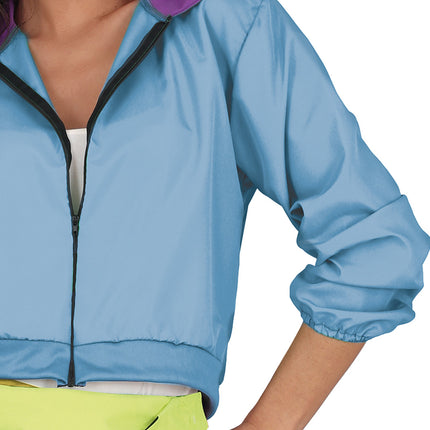 Neon 80S festpige-kostume til kvinder