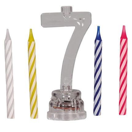 Lysestage 7 år Led 13cm