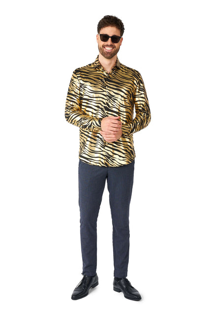 Tiger Gold skjorte herre <tc>OppoSuits</tc>