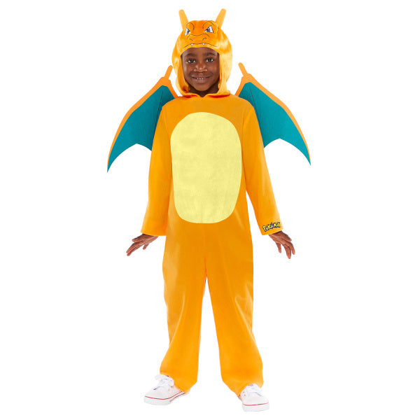 Børnekostume Pokemon Charizard Jumpsuit
