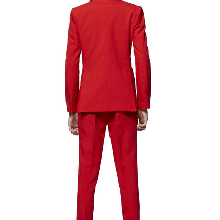 Rød dragt dreng teenager <tc>OppoSuits</tc>