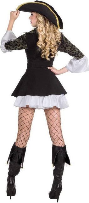 Piratdragt til damer Sort