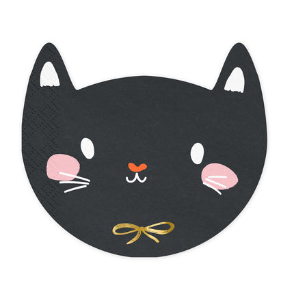 Servietter Kat 15cm 20stk