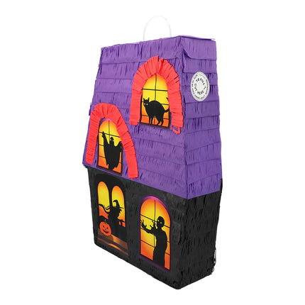 Halloween-pinata hjemsøgt hus 45 cm