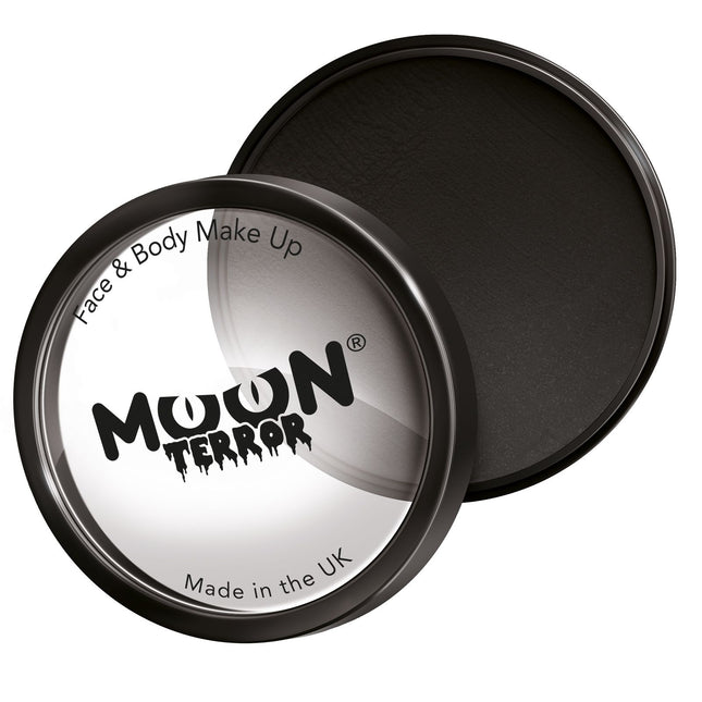 Moon Terror Halloween Pro Face Paint Midnight Black 36 g
