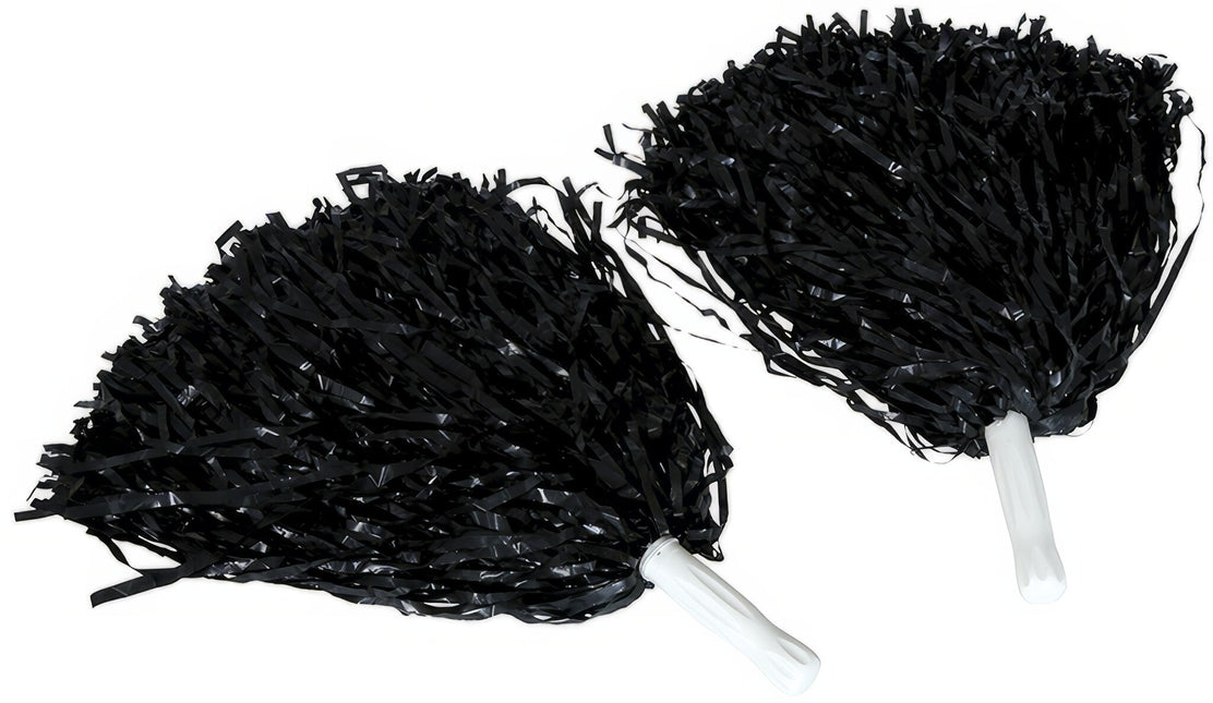 Sorte pomponer 2 stk