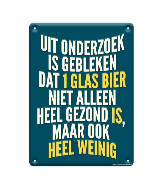 Metalen Bord Uit Onderzoek Is Gebleken