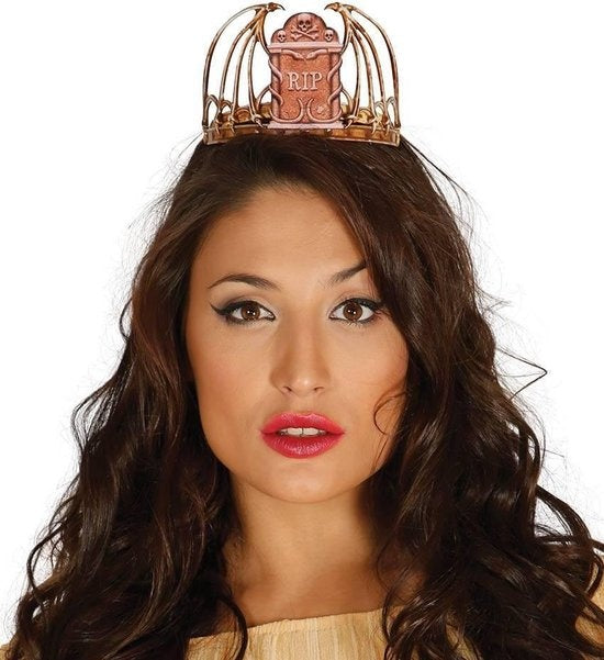 Halloween hårbånd gravsten