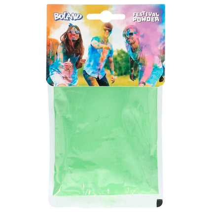 Grønt Holi-pulver 70gr