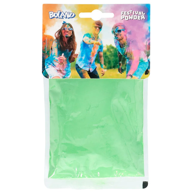 Grønt Holi-pulver 70gr