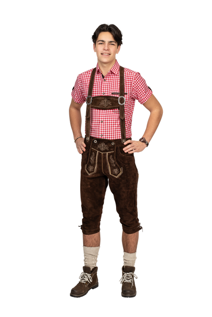 Lederhose brun mænd lang