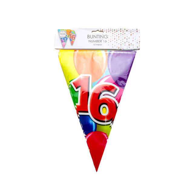 16 års guirlande 10 m